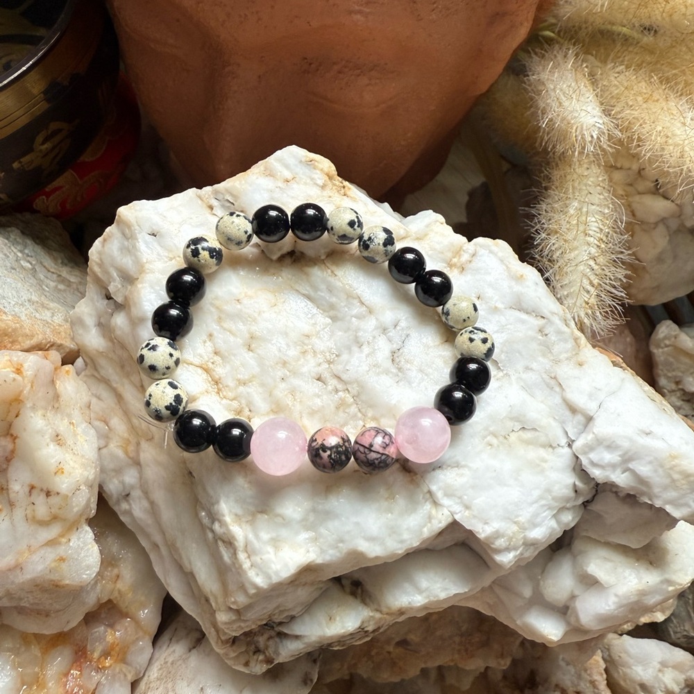 Genuine 4 stone reiki attuned bracelet - Picture 2 of 11